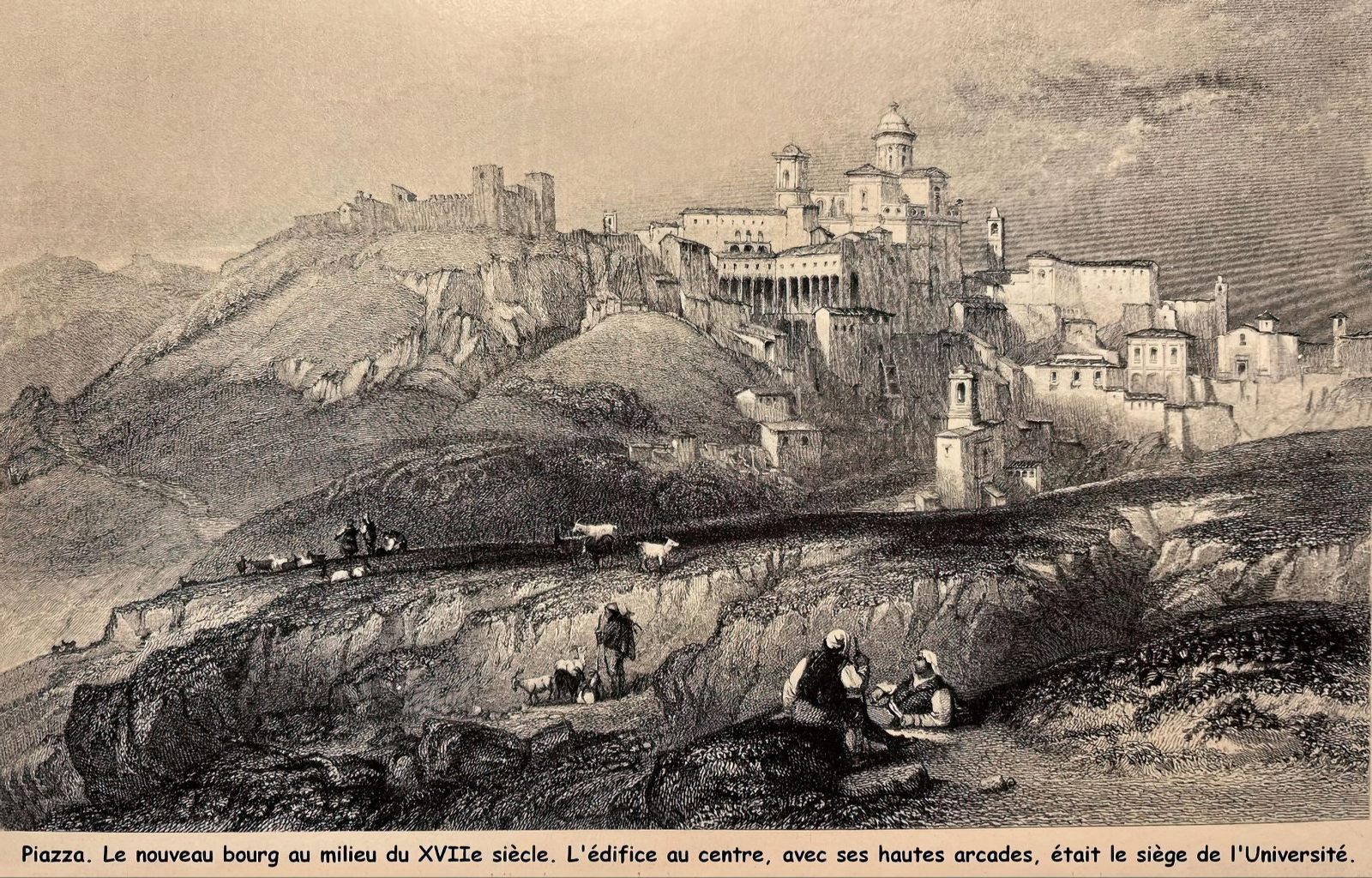 Vue de Piazza Armerina